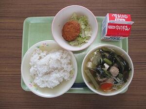 １２月２０日の給食