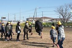 なわとび練習のようす