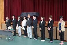 旧PTA３役のあいさつ