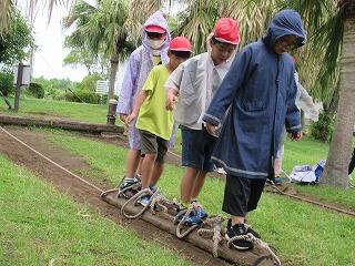 アスレチックの様子