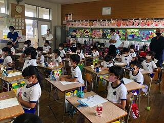 教育実習生の授業