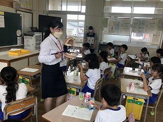 実習生の研究授業