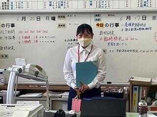 養護実習お別れ会