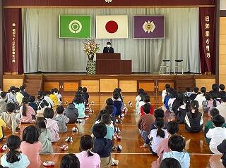 校長先生のお話