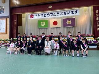 集合写真撮影の様子