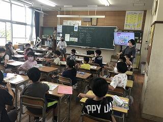 外国語科の授業