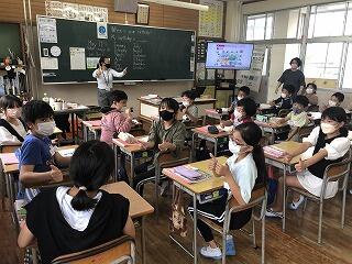 外国語科の授業