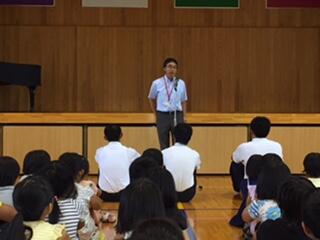 校長先生の話 校長先生の話