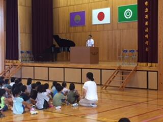 校長先生の話 校長先生の話