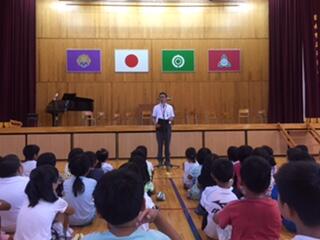 校長先生の話 校長先生の話