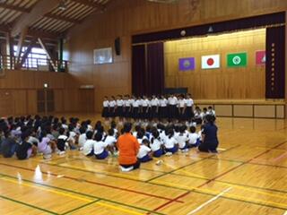 抱負の発表 抱負の発表