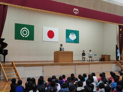 6年生作文発表 6年生作文発表