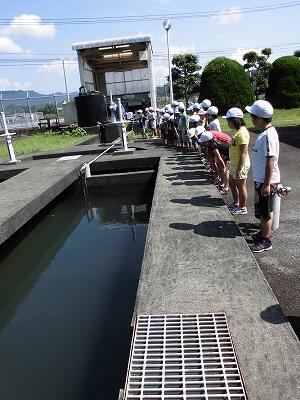 権現原浄水場見学 権現原浄水場見学