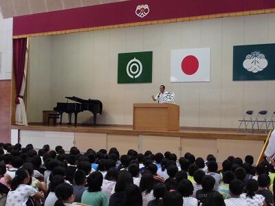 校長先生のお話