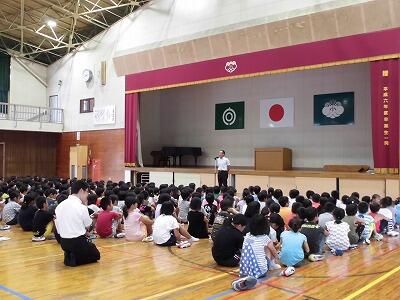 校長先生のお話 校長先生のお話