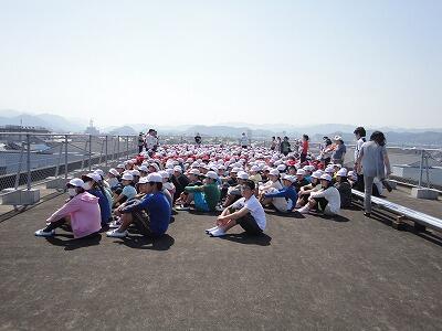 避難訓練（地震・津波）②