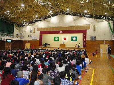 児童代表作文発表