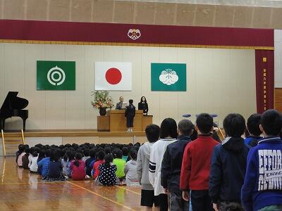 修了証書授与 修了証書授与