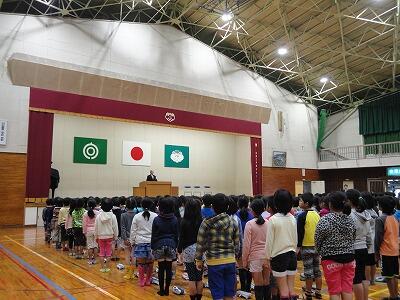 校長先生のお話 校長先生のお話