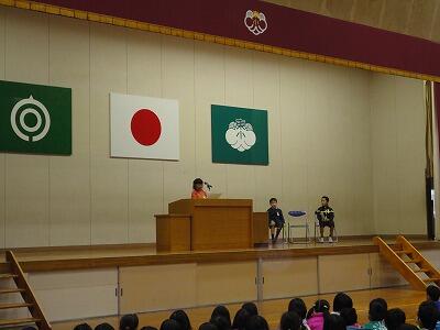 3年生の発表 3年生の発表