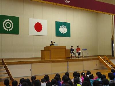 5年生の発表 5年生の発表