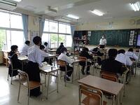 中学生になって初めての参観日