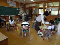 小学生になって初めての参観日