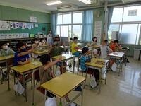 クイズを楽しむ５年生