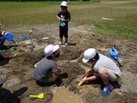 水はうまく流れるか？挑戦中です