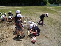 掘ったり盛ったり楽しく活動しました