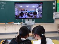 オンラインでの児童生徒総会の様子