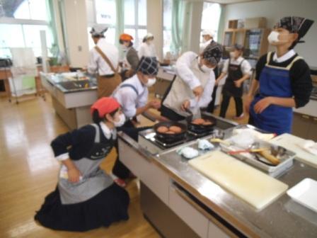 ８年生調理実習