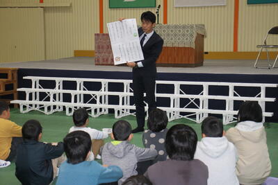 始業式での校長先生の話