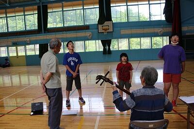 グループ練習でも堂々とうたいます