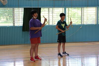 拍子木も欠かせません