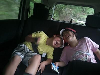 笑い転げた帰り道