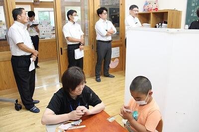 1年生算数のようす