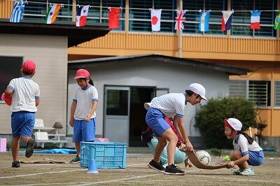最後まで白熱したボール入れ