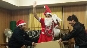 青年のサンタさん