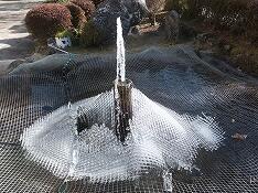 氷の山のようにも見えました。