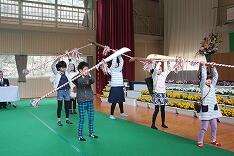 郷土芸能やんぼし踊りの披露 郷土芸能やんぼし踊りの披露