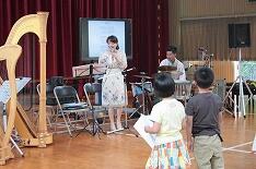 スクールコンサートのようす