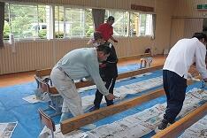 ６月２５日奉仕作業のようす