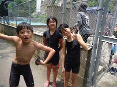 水泳大会の様子