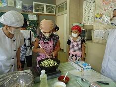 調理のようす