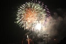 花火大会のようす