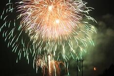 花火大会のようす