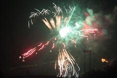 花火大会のようす