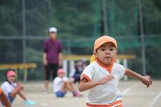 児童館生かけっこ