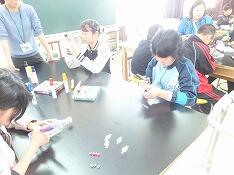 理科の授業のようす